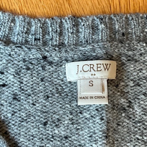 J.Crew Wool V-neck Pullover Sweater - Picture 2 of 9